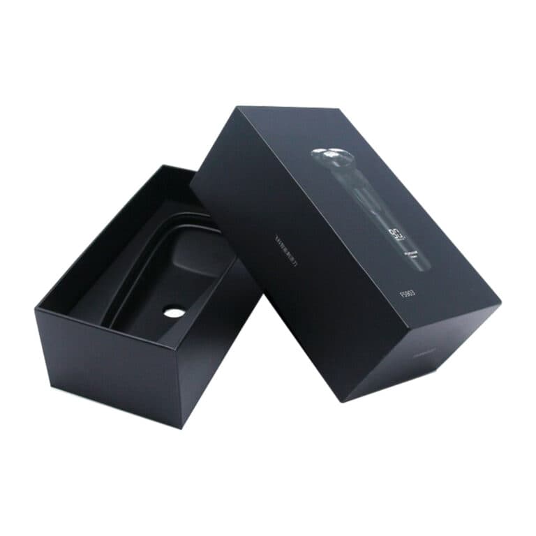 Premium Black Gift Box with Lid