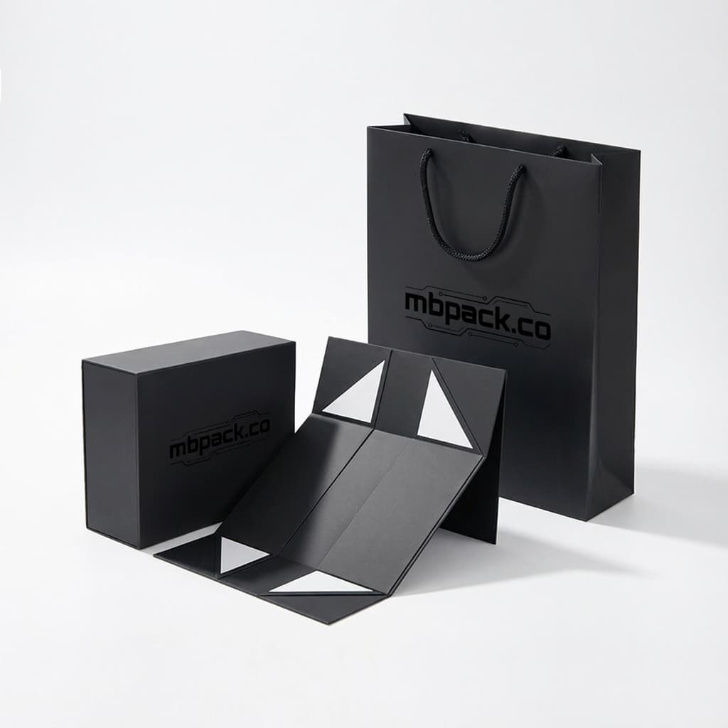 Luxury Black Packaging Set